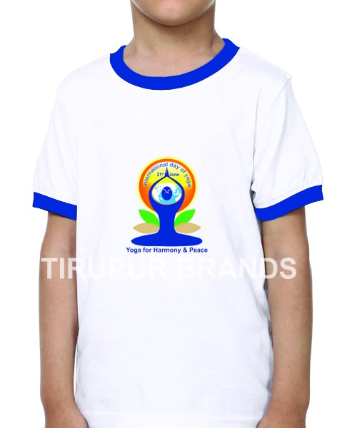 Low Cost Yoga Tee Shirt Manufacturer Tirupur Corporate Yoga Tee