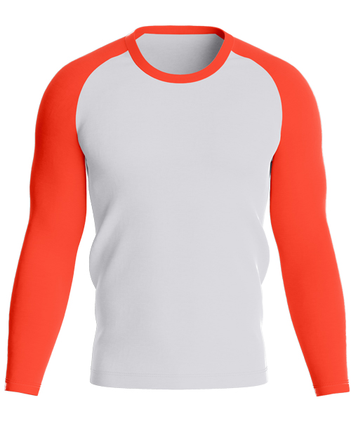 Plain Raglan T-Shirt Supplier-Tirupur-Cotton Baseball T-shirt Exporter India