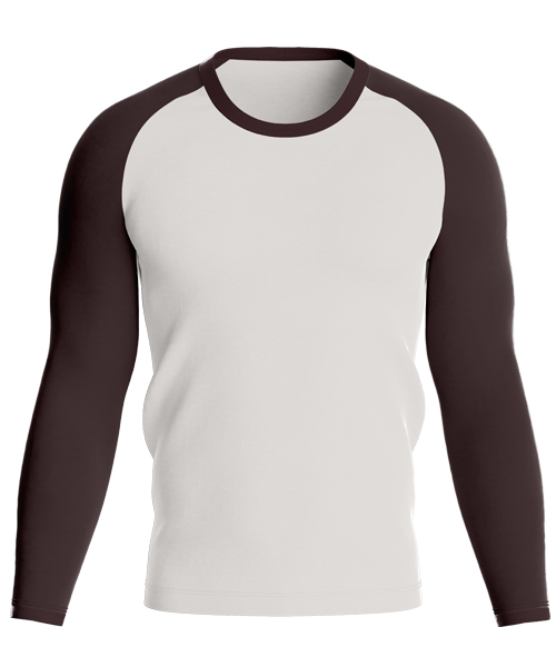 Plain Raglan T-Shirt Supplier-Tirupur-Cotton Baseball T-shirt Exporter India