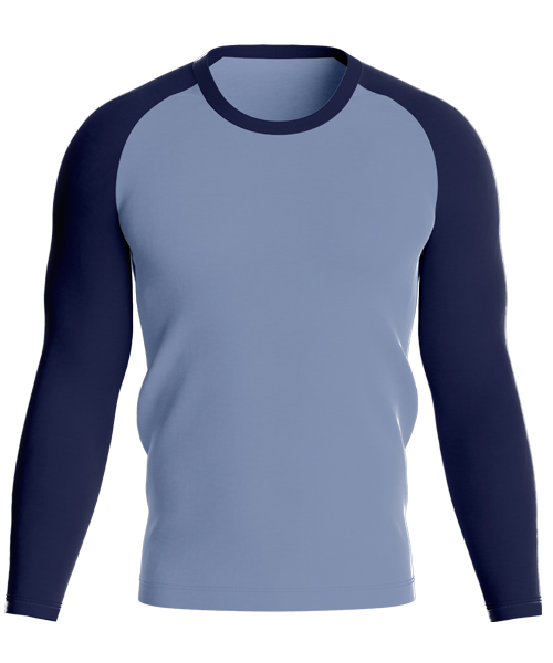 Full Sleeve Raglan T-Shirt Supplier Tirupur-Long Baseball T-Shirt Exporter