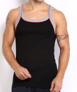 Plain Sleeveless T-Shirt Manufacturer-Tirupur-Cotton Sleeveless Tank Top