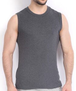 Plain Sleeveless T-Shirt Manufacturer-Tirupur-Cotton Sleeveless Tank Top