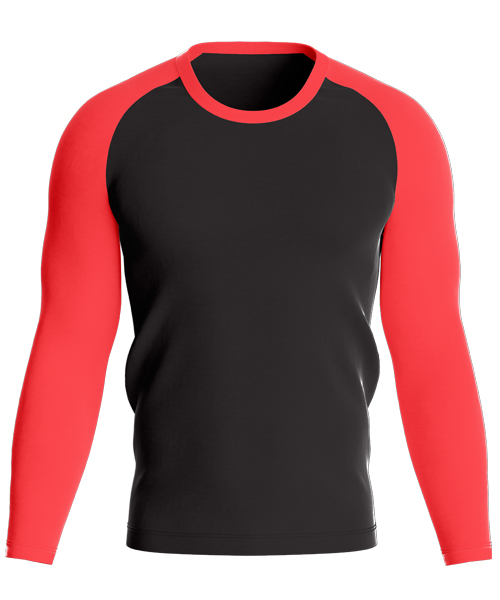 Raglan Tee Shirt Exporters Tirupur-Cotton Baseball T-Shirt Supplier-Long T