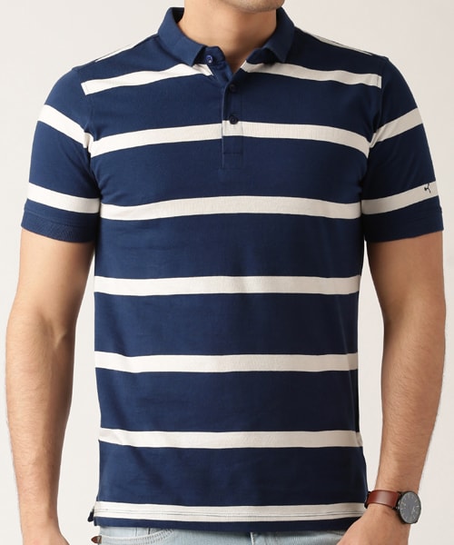 Striped T-Shirts Manufacturer in Tirupur-Tamilnadu