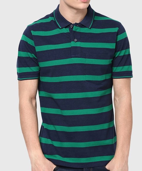 Striped T-Shirts Manufacuturers in Tirupur-Tamilnadu-India