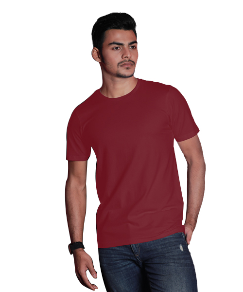 Round Neck Cotton T-Shirts-Manufacturer-Tirupur Cotton T-Shirt Suppliers