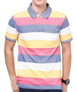 Blanket Polo Multi Color T-Shirts Manufacturer in Tirupur