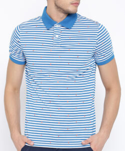 Polo Printed Stripes T-Shirts For Men in Tirupur-India