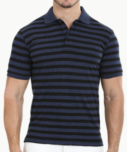 Polo Printed Stripes T-Shirts For Men in Tirupur