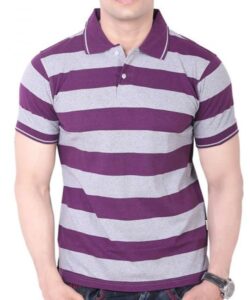 Polo Printed Stripes T-Shirts in Tirupur-Tamilnadu