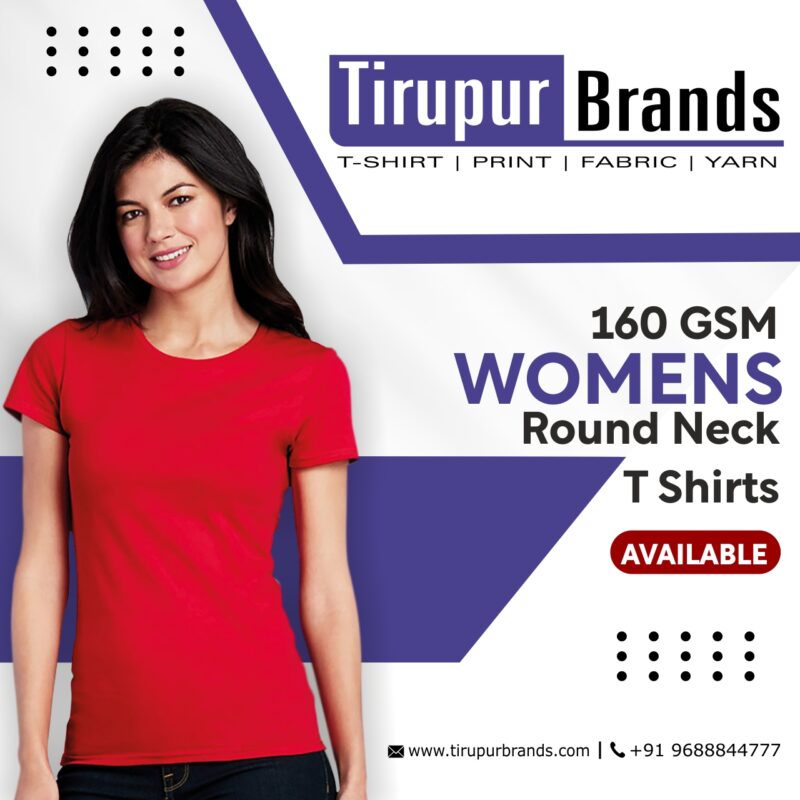 Cotton TShirts Supplier TirupurWomen Wear Manufacturer Tirupur