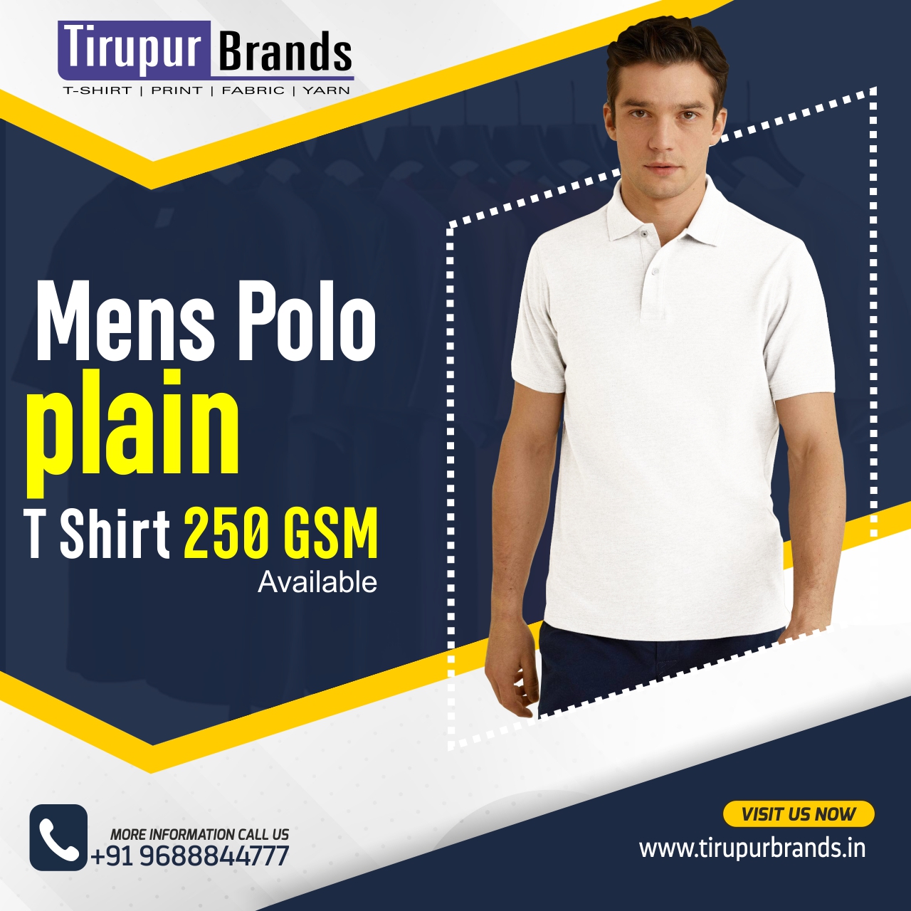 Custom Polo T-Shirts Manufacturer Tirupur-Corporate T-Shirts India