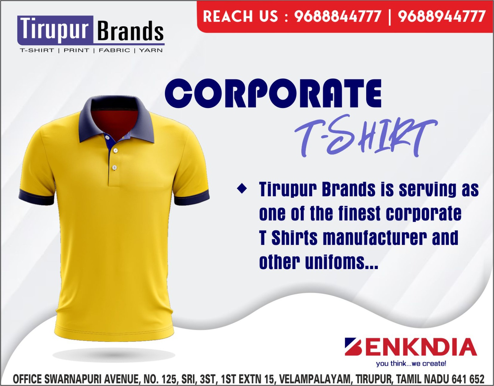 Corporate T-Shirt Manufacturer in Tamilnadu-Corporate T-shirt-TN