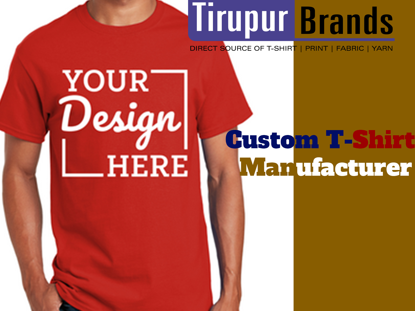 Customized T-Shirt Manufacturer in India-Custom T-Shirt in India