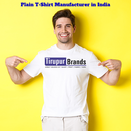 Plain T shirt Manufacturer in India