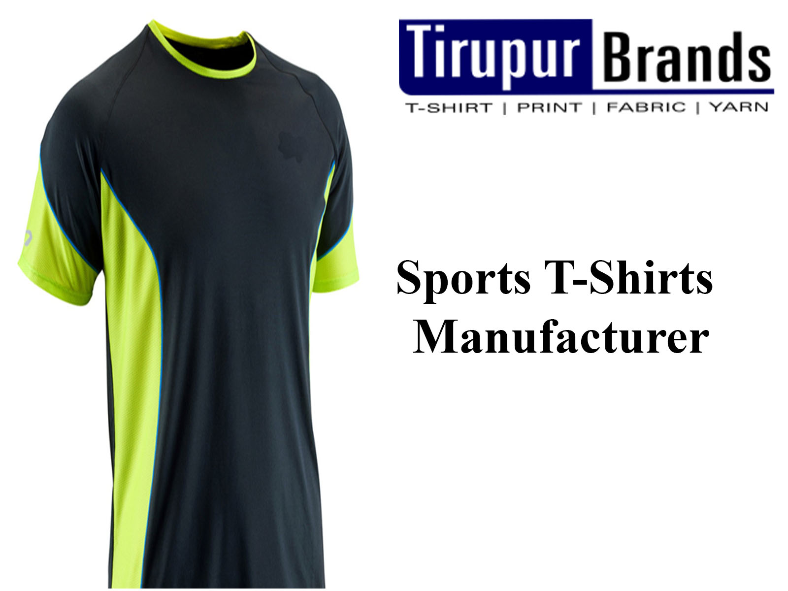 Sports T-Shirt Manufacturer in tirupur-Custom Sports tee shirts