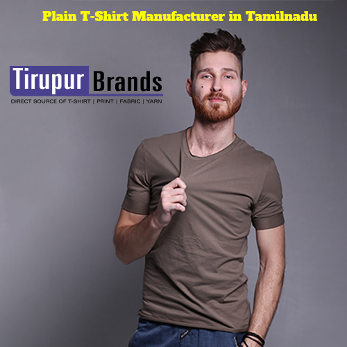 Plain T-shirt Manufacturer in Tamilnadu